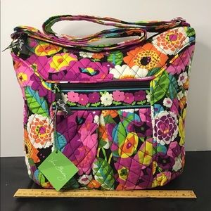 NWT- Vera Bradley VaVa Bloom Crossbody Hobo
